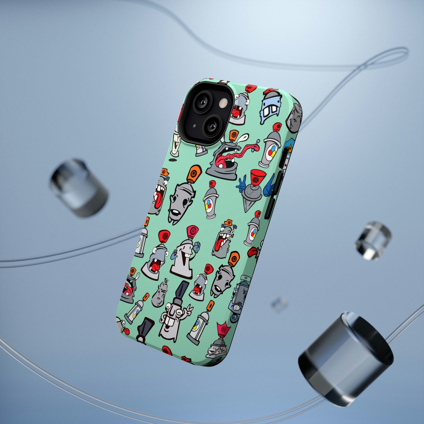 Impact-Resistant Cases - Street Art - Skizo Fa2hq Kan Society Cartoon Characters -