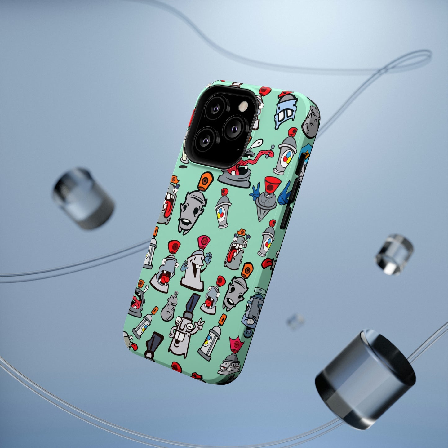 Impact-Resistant Cases - Street Art - Skizo Fa2hq Kan Society Cartoon Characters -