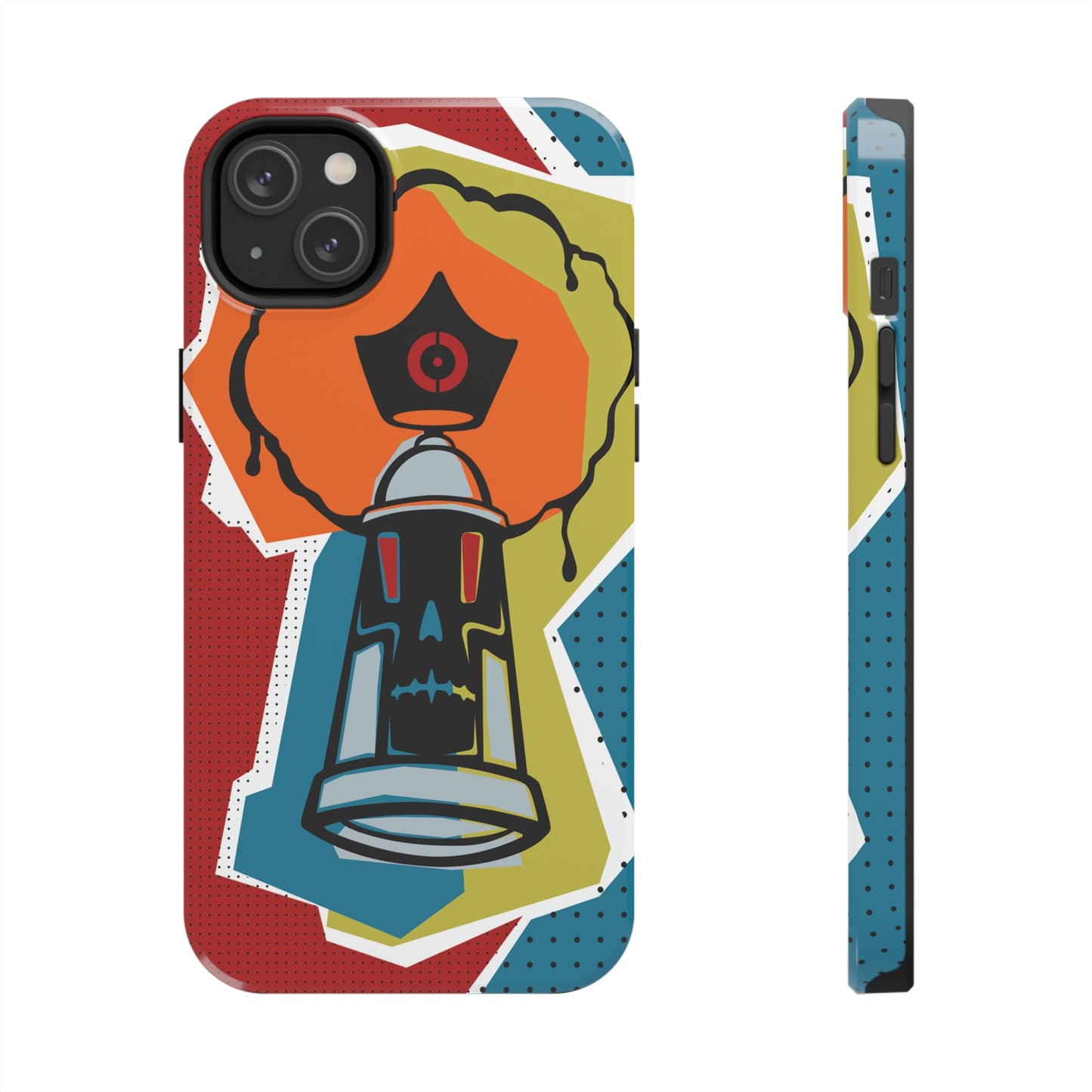 Tough Phone Cases, Case-Mate Skizo Fa2hq Spray Paint Can Skull - Street Art Style