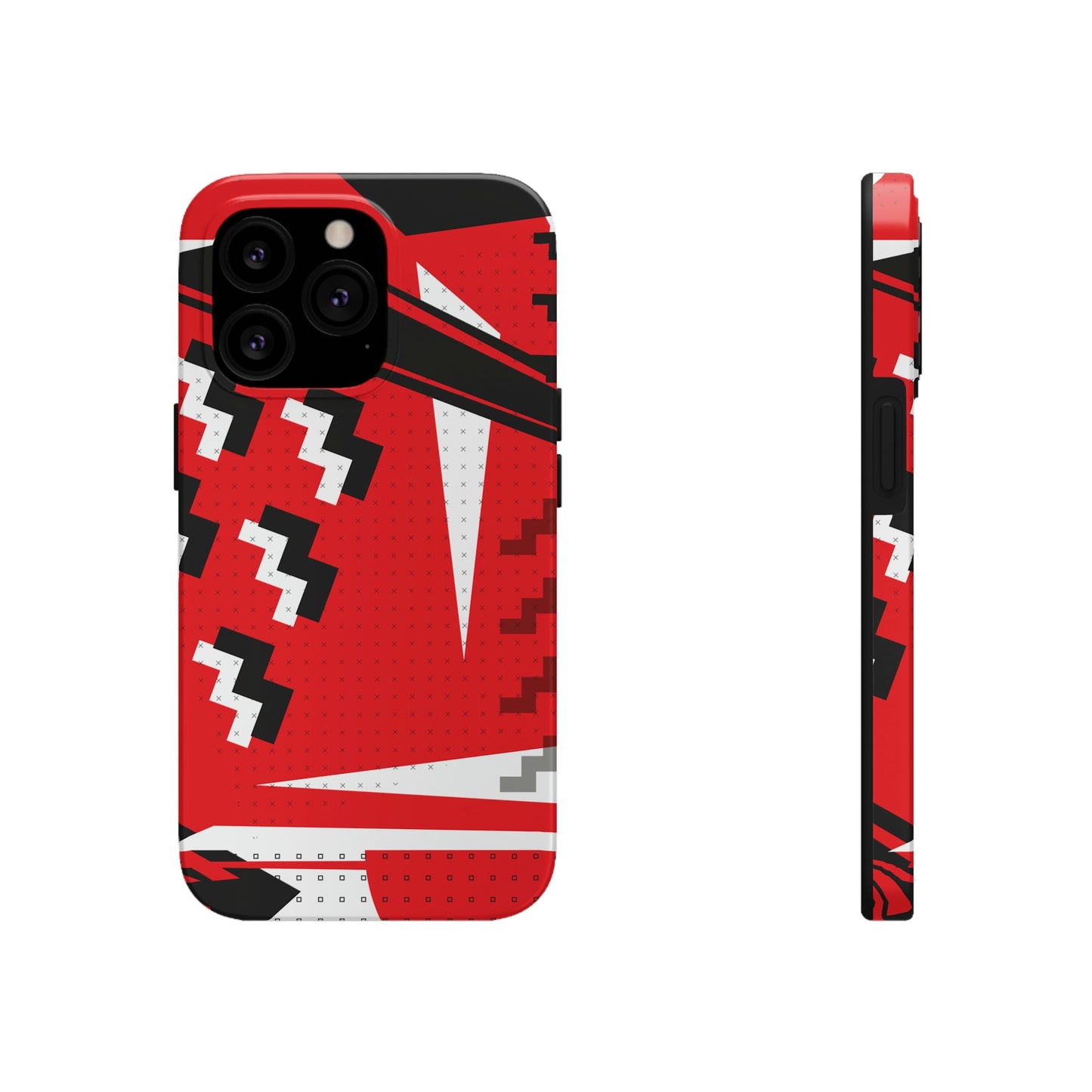 Tough Phone Cases, Case-Mate -80s Retro Abstract Graphic Art - Attack Formation -