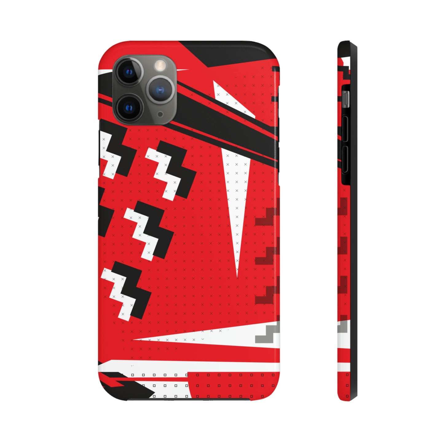 Tough Phone Cases, Case-Mate -80s Retro Abstract Graphic Art - Attack Formation -