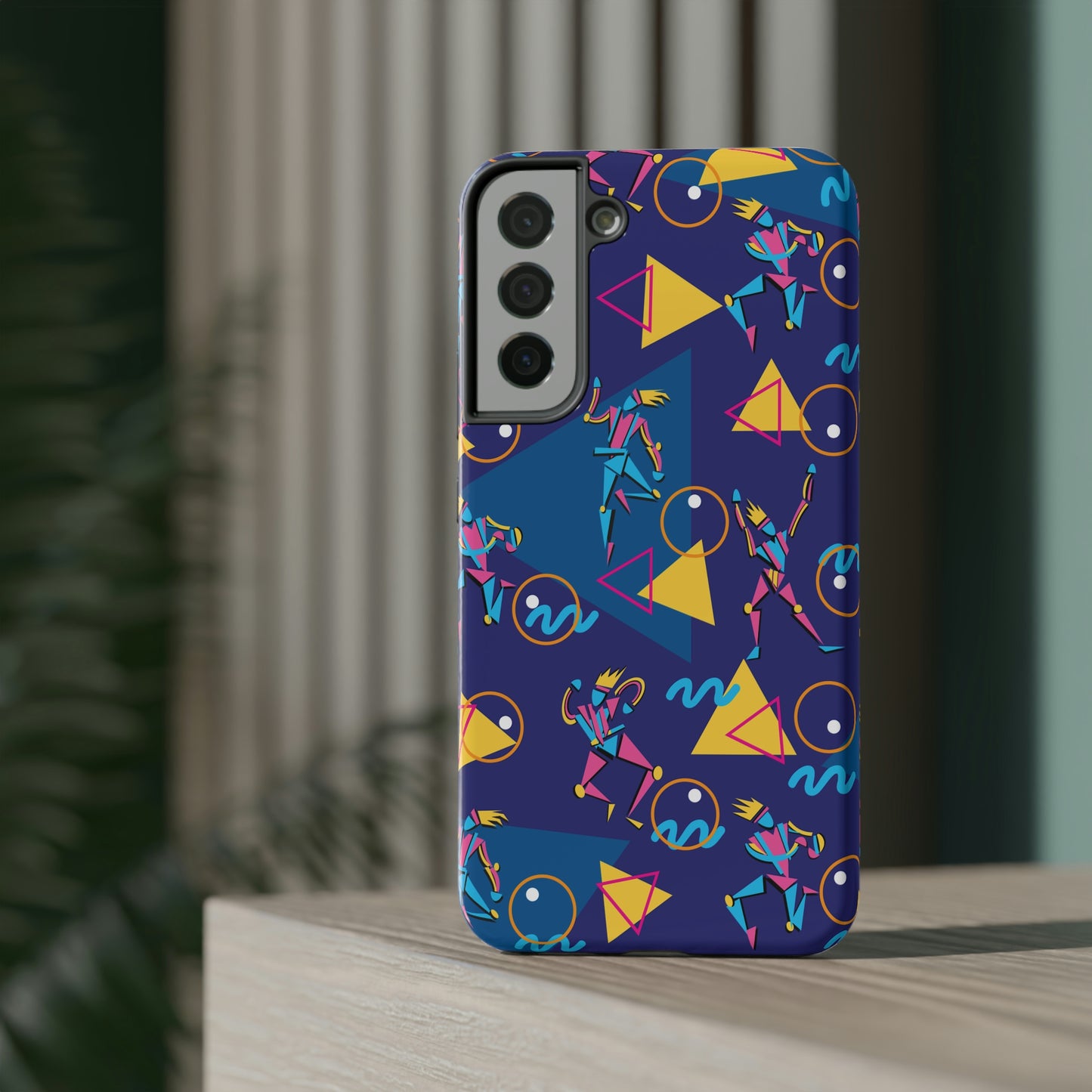 Impact-Resistant Cases - 1980s Retro Abstract Graphic Art - Dancers -