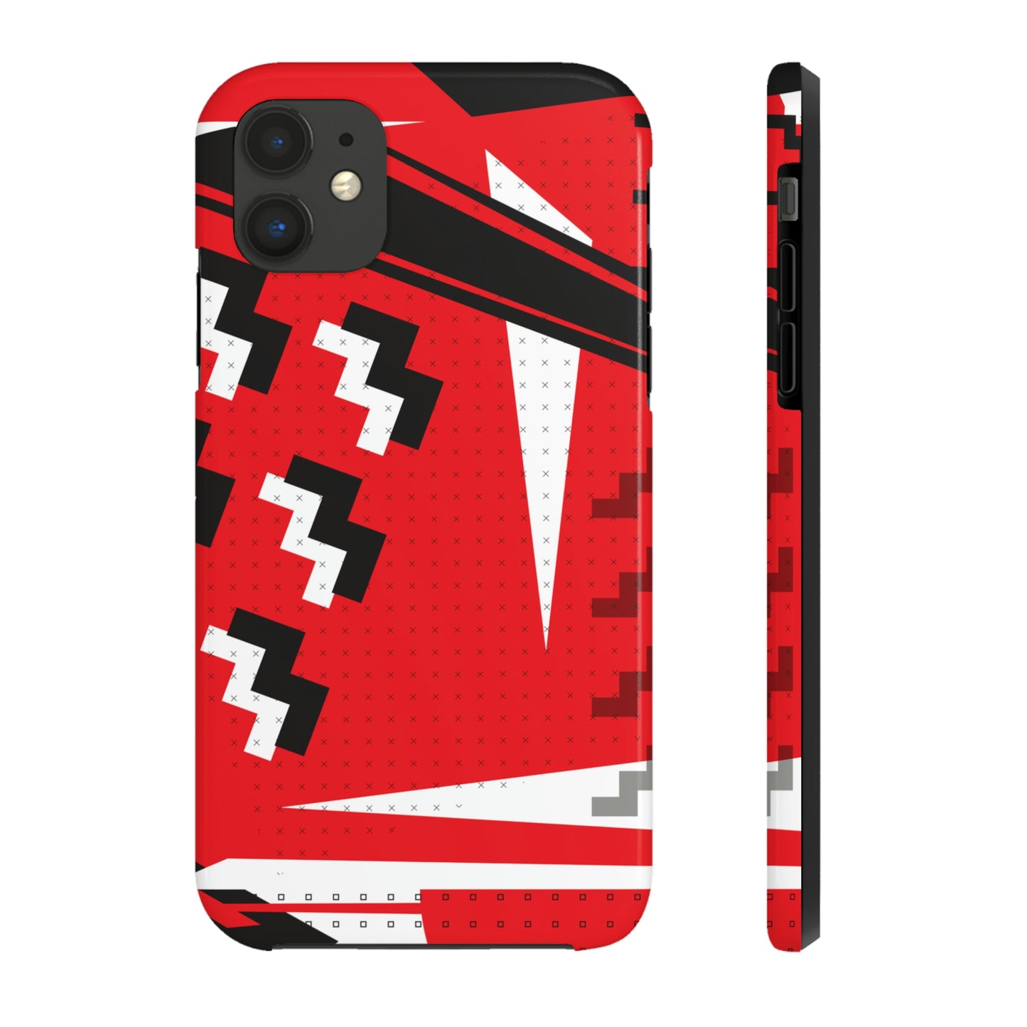 Tough Phone Cases, Case-Mate -80s Retro Abstract Graphic Art - Attack Formation -