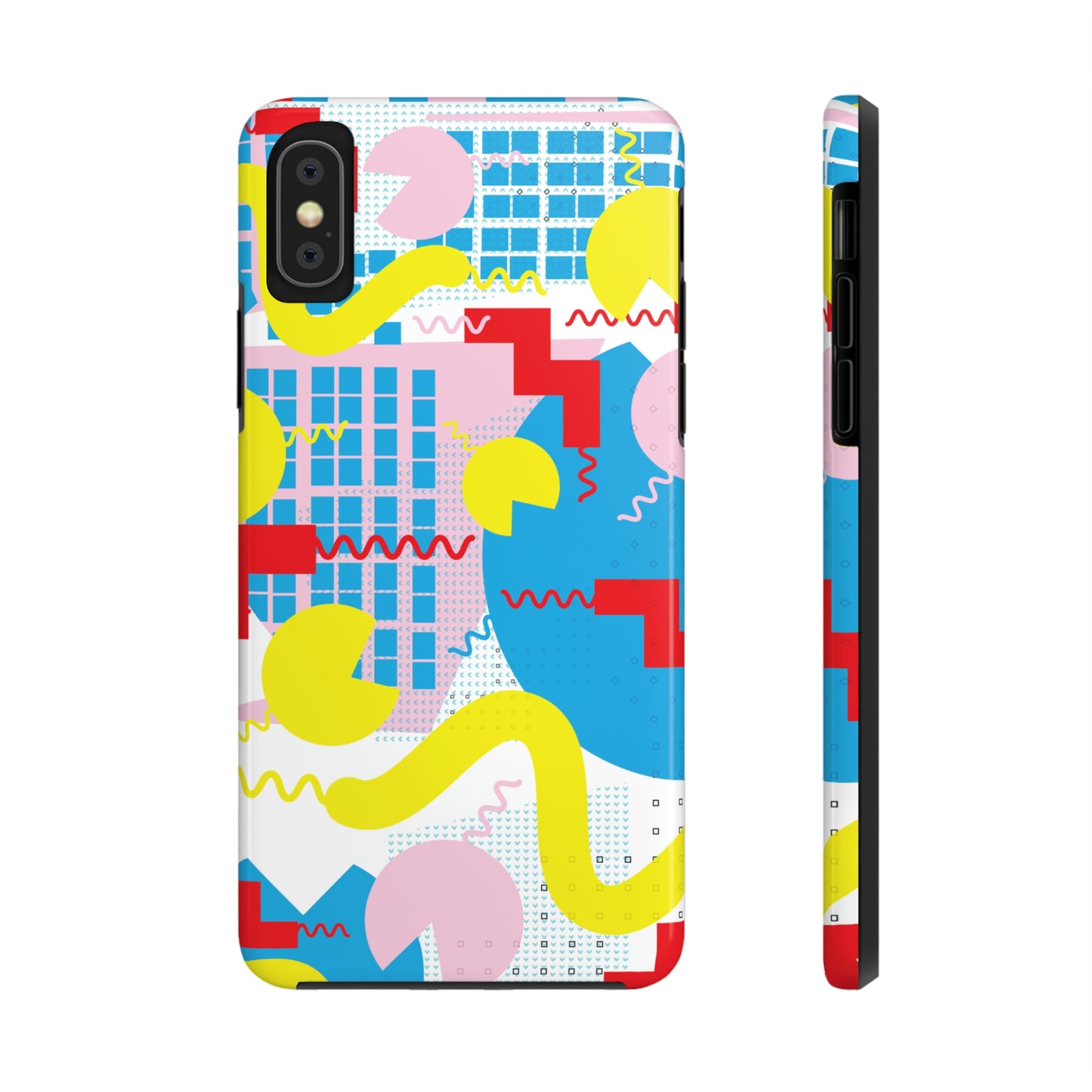 Tough Phone Cases, Case-Mate -80s Retro Abstract Graphic Art - Squiggle -